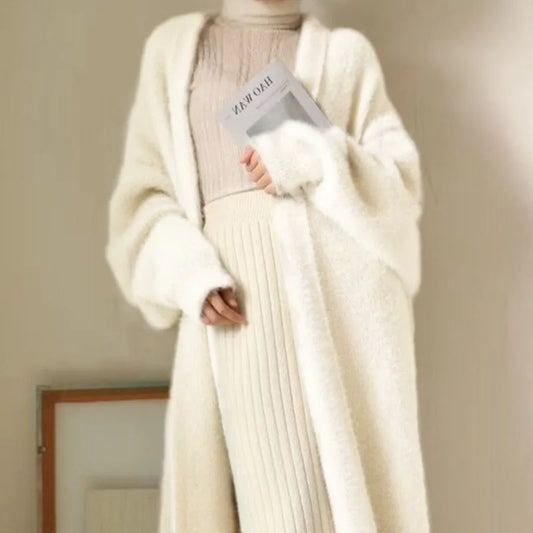 Long Knitted Cardigan